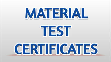 Chứng Nhận Kiểm Tra Vật Liệu / Mill Test Certificate Là Gì ?