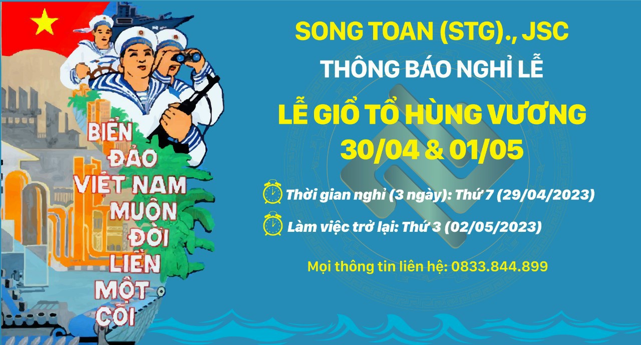 song-toan-thong-bao-lich-nghi-le-30-04-01-05-2023 Thông Báo Lịch Nghỉ Lễ 30/04 - 01/05