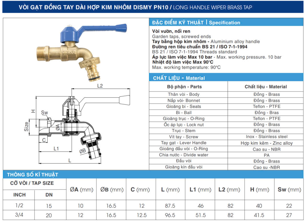 catalogue-voi-gat-tay-dai-hop-kim-nhom-dismy-pn10-dong-long-handle-wiper-b Vòi Gạt Đồng Vàng Tay Dài Hợp Kim Nhôm Dismy PN10