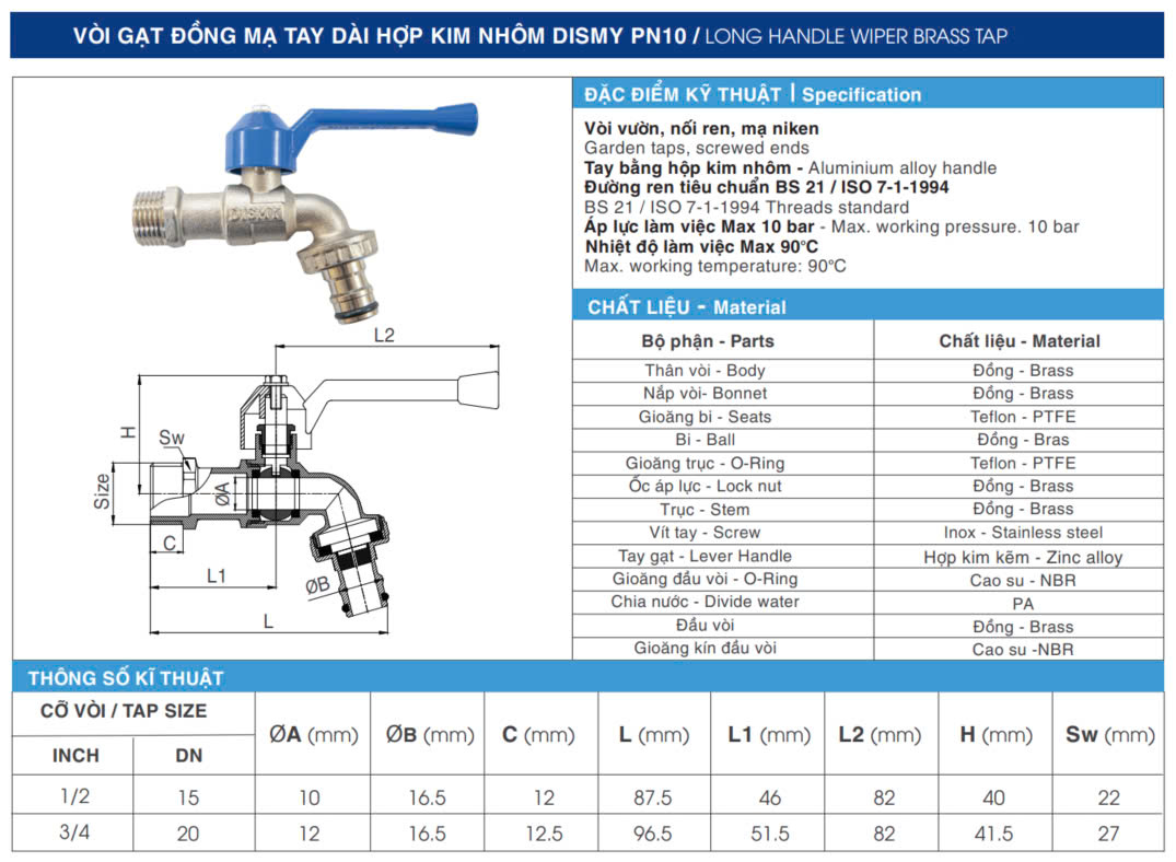 catalogue-voi-gat-tay-dai-hop-kim-nhom-dismy-pn10-dong-ma-long-handle-wiper-b Vòi Gạt Đồng Mạ Tay Dài Hợp Kim Nhôm Dismy PN10